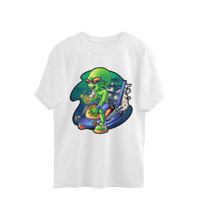 Space Chilling -  Oversize T shirt