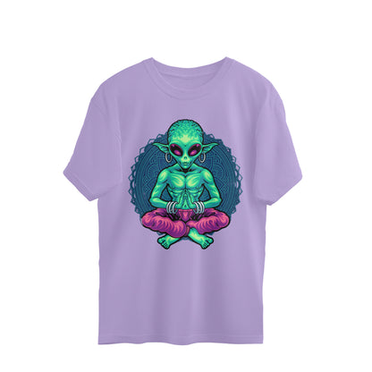 Alien Meditation - Oversize T shirt