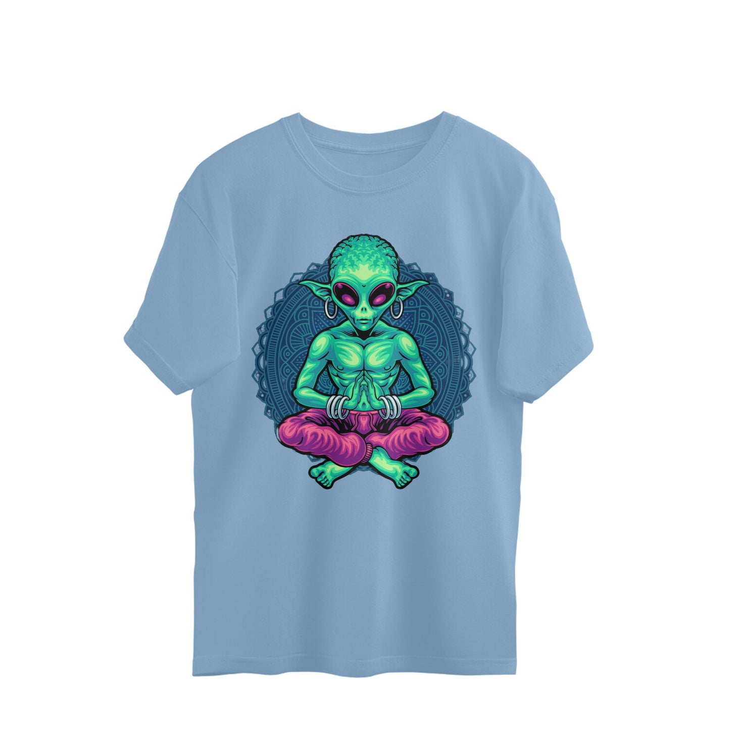 Alien Meditation - Oversize T shirt