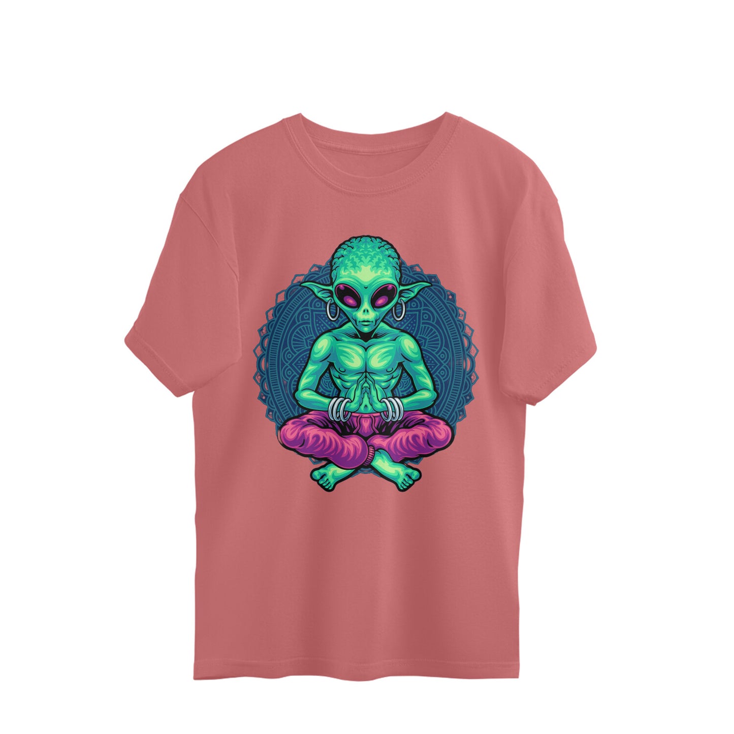 Alien Meditation - Oversize T shirt