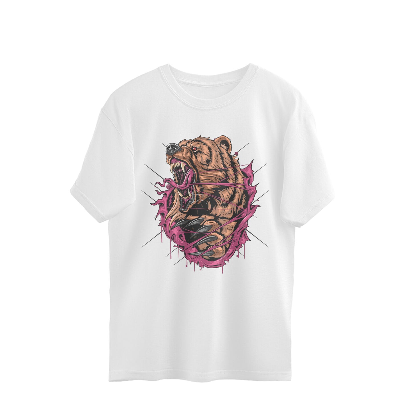 Bear Attack - Oversize T shirt