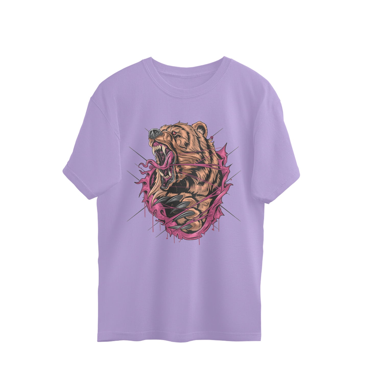 Bear Attack - Oversize T shirt