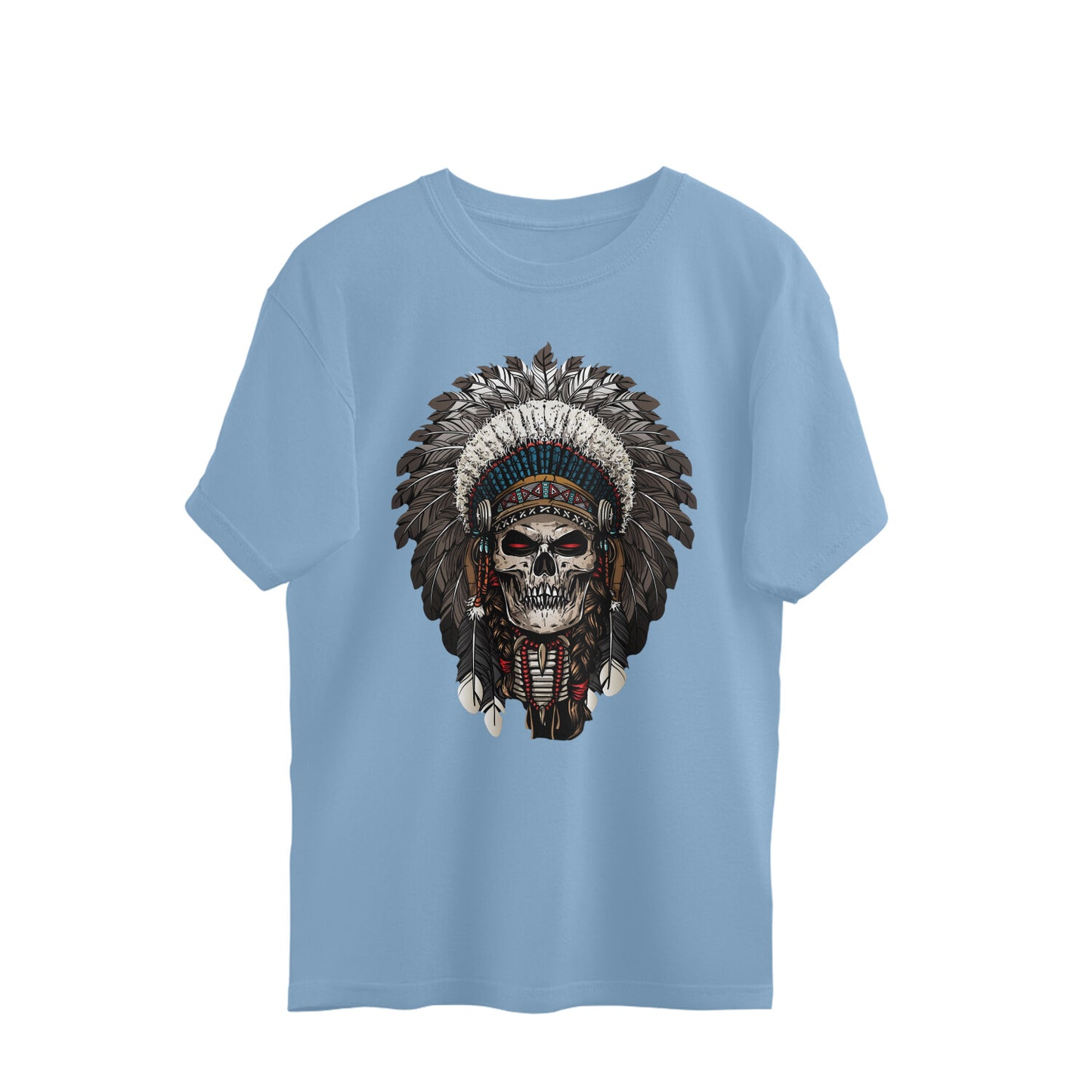 Skull - Indian Oversize Tshirt