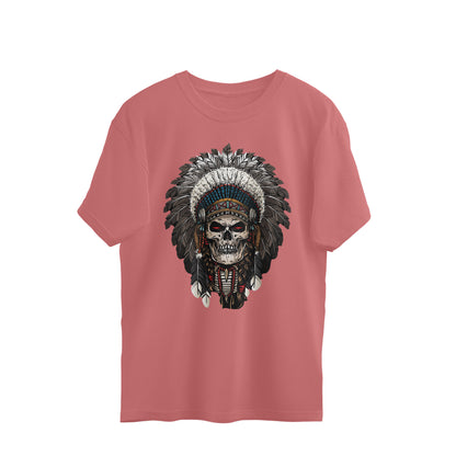 Skull - Indian Oversize Tshirt