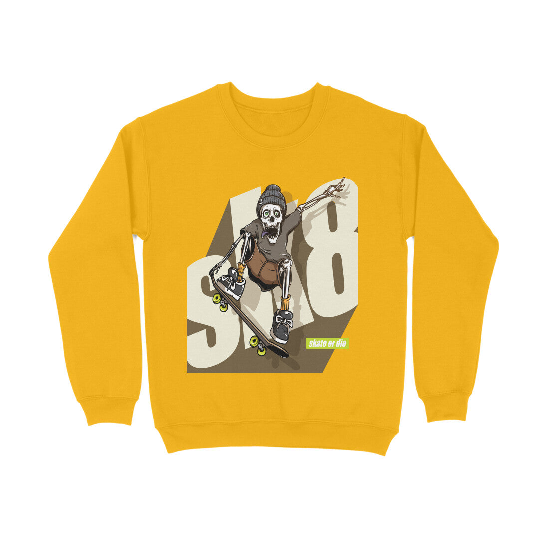 Skater Skeleton - Sweatshirt