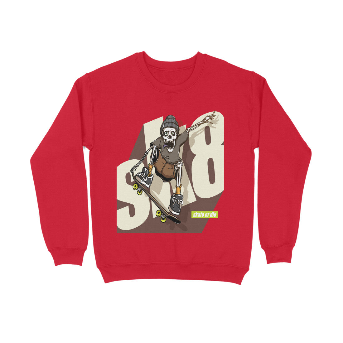 Skater Skeleton - Sweatshirt