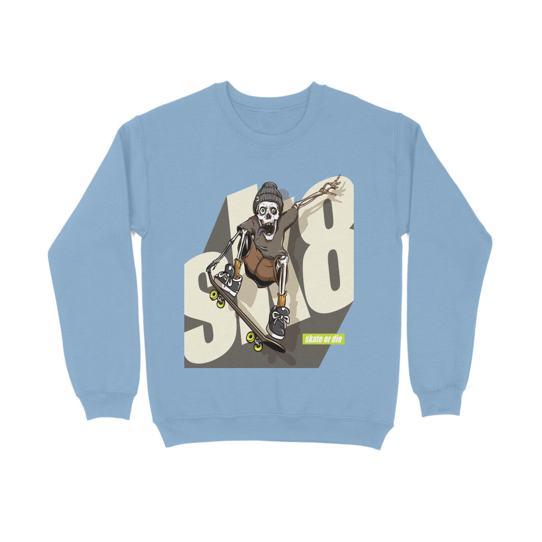 Skater Skeleton - Sweatshirt