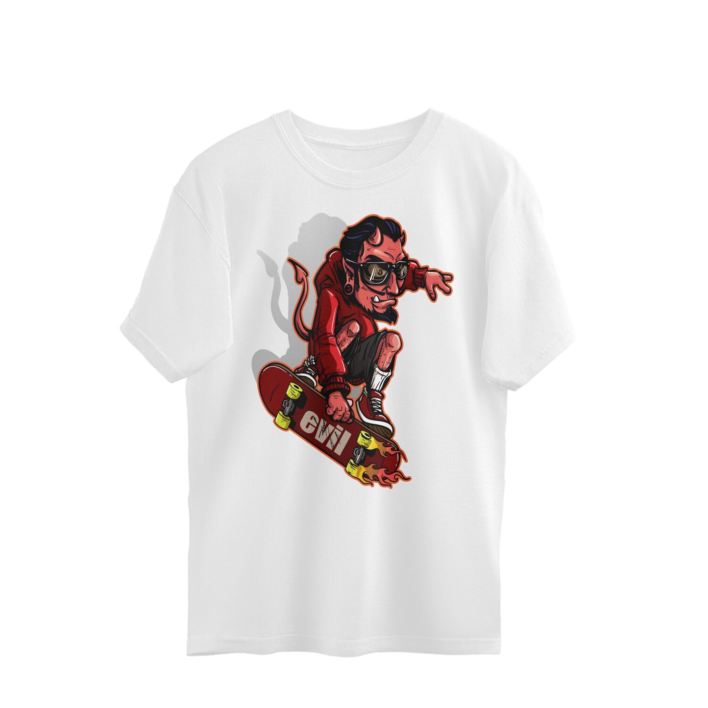 Devil Skater - Oversize Tshirt