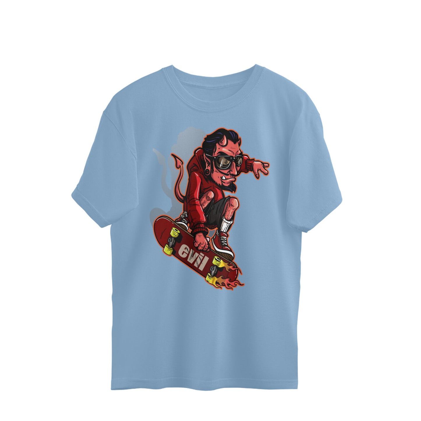 Devil Skater - Oversize Tshirt