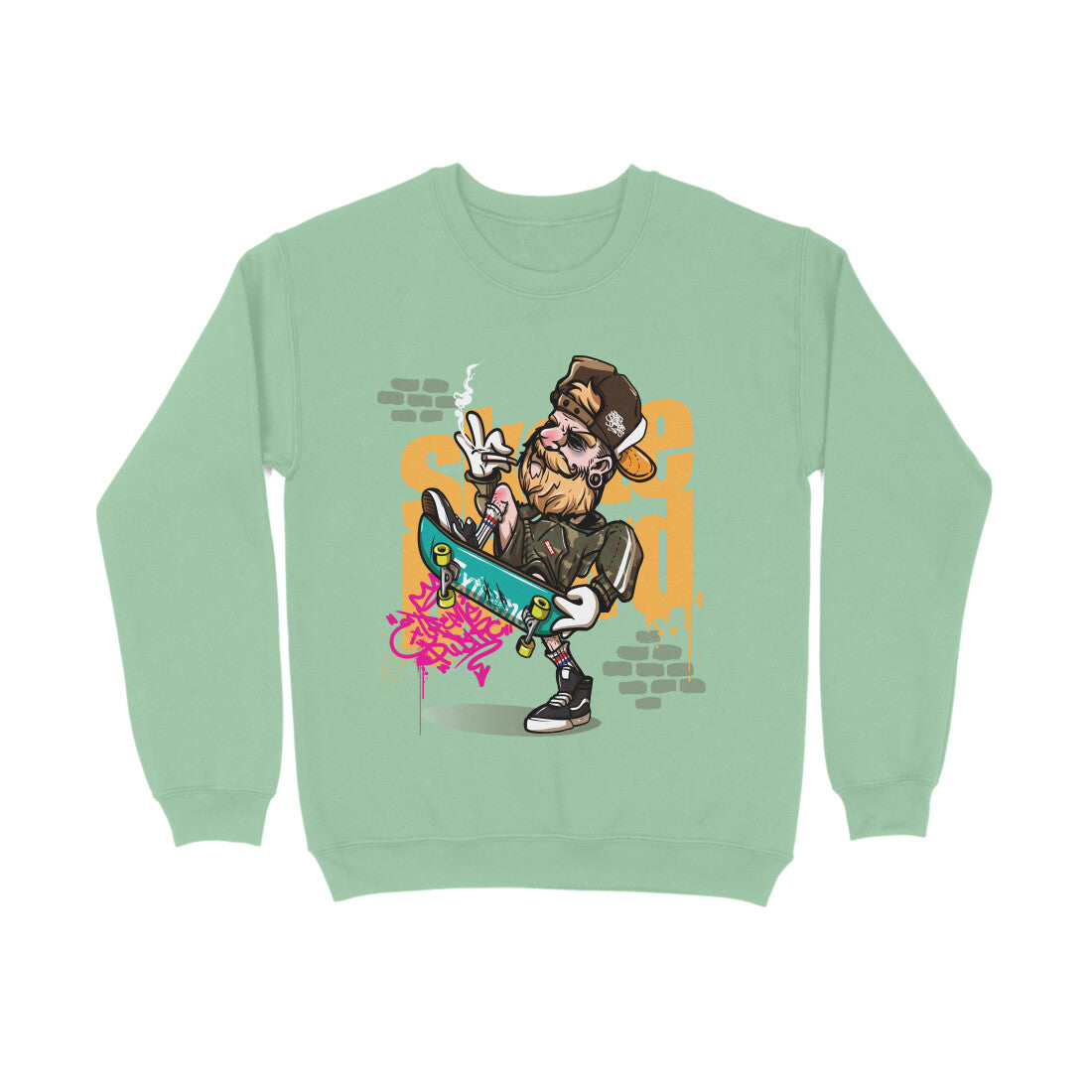 Smoke and Skate - Sweatshirt