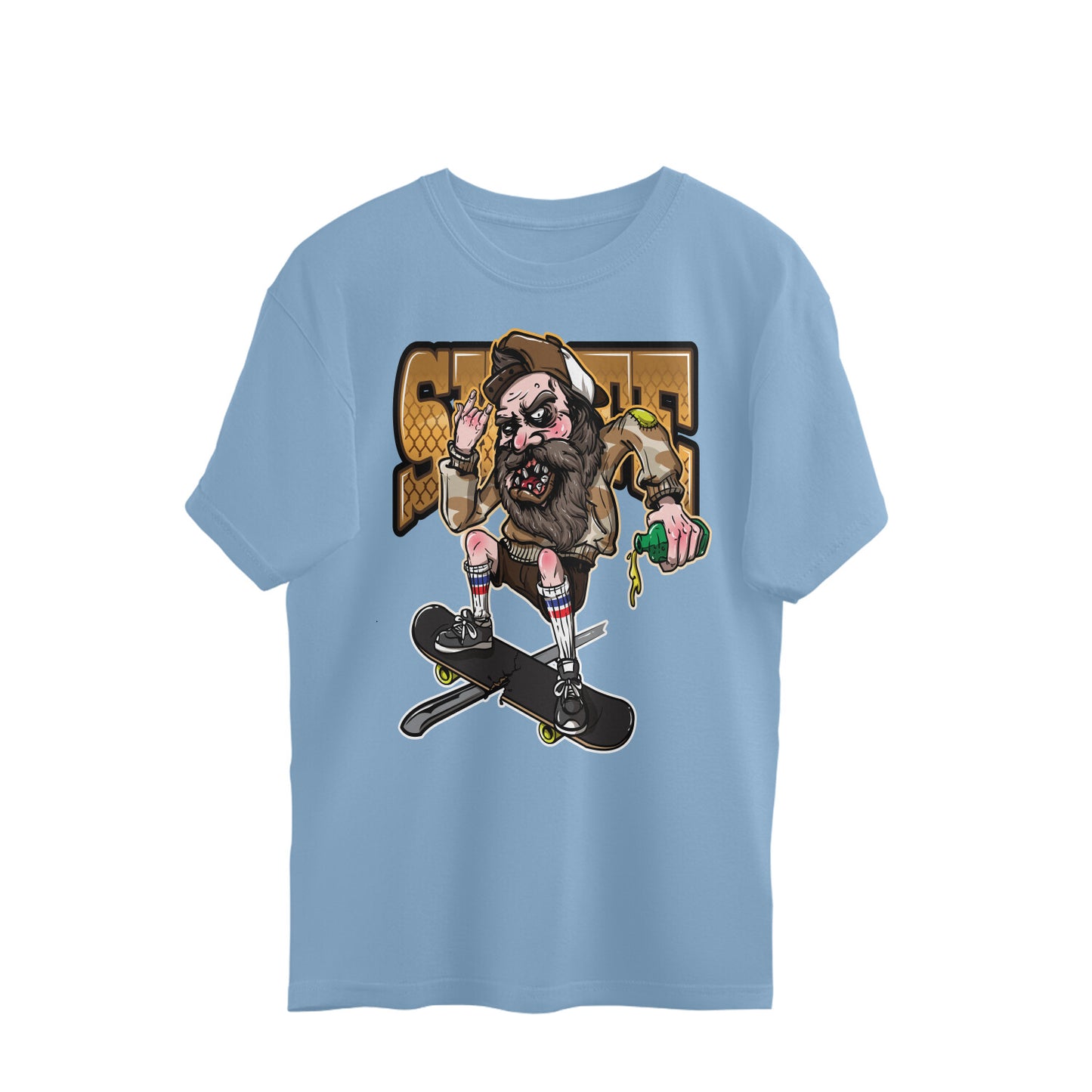 Drink and Skate - Oversize Tshirt