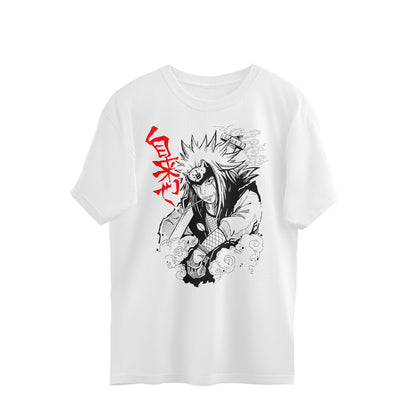 Jiraya Red - Oversize T Shirt