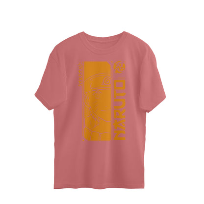 Naruto Half Yellow - Oversize T Shirt