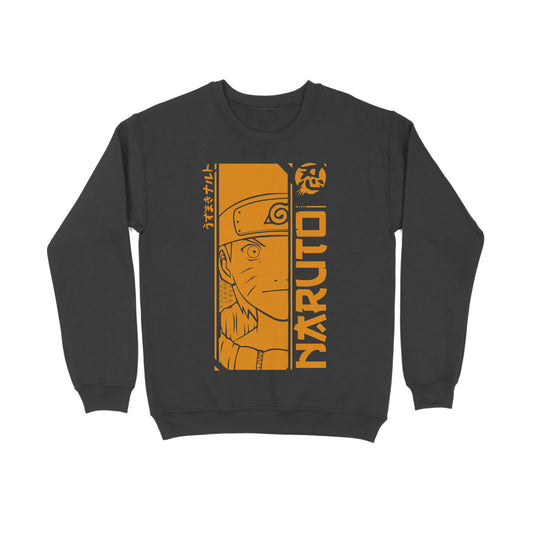 Naruto Half Yellow - Sweatshirt