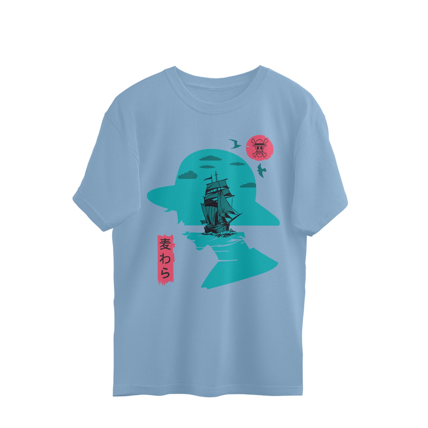 Luffy Blue - Oversize T Shirt