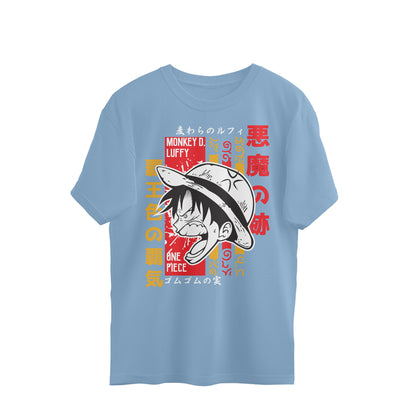 Luffy Angry - Oversize T Shirt