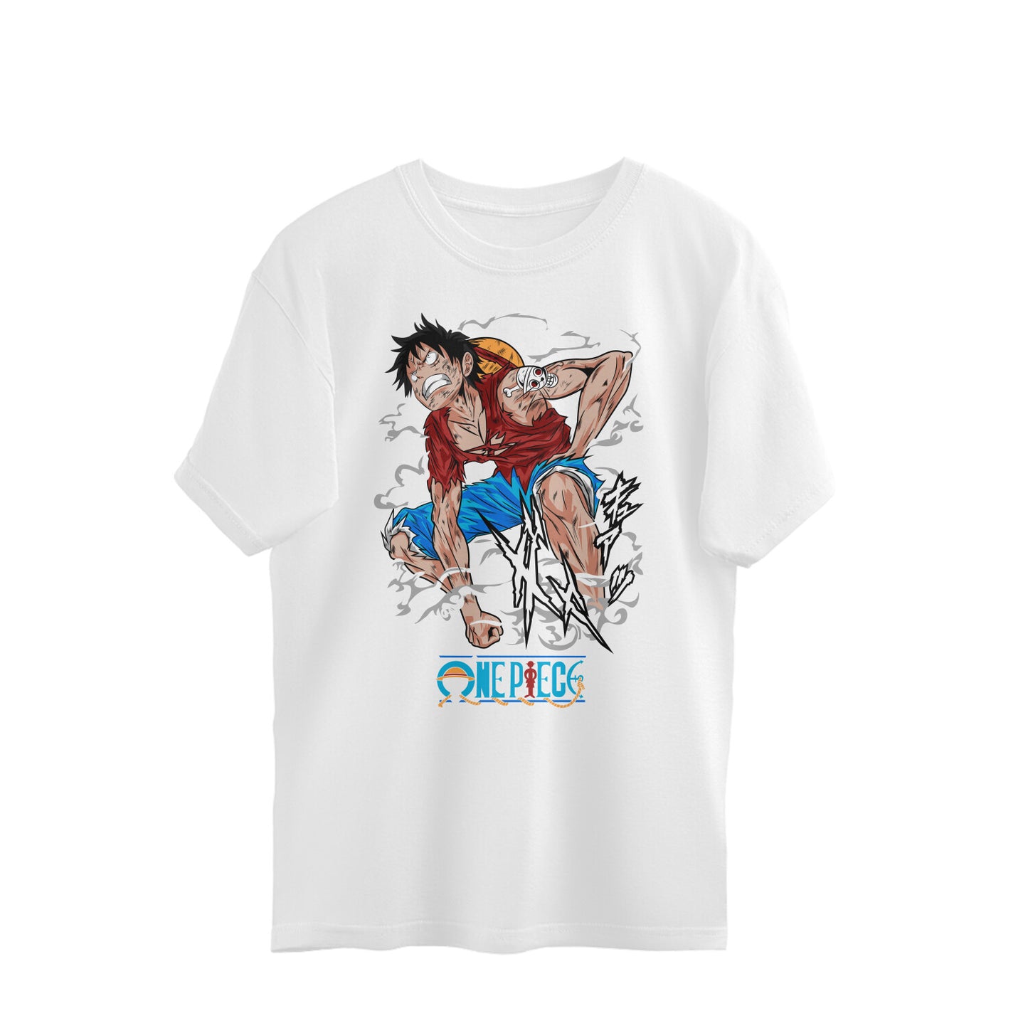 One Piece Blue - Oversize T Shirt